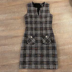 Business casual tweed dress